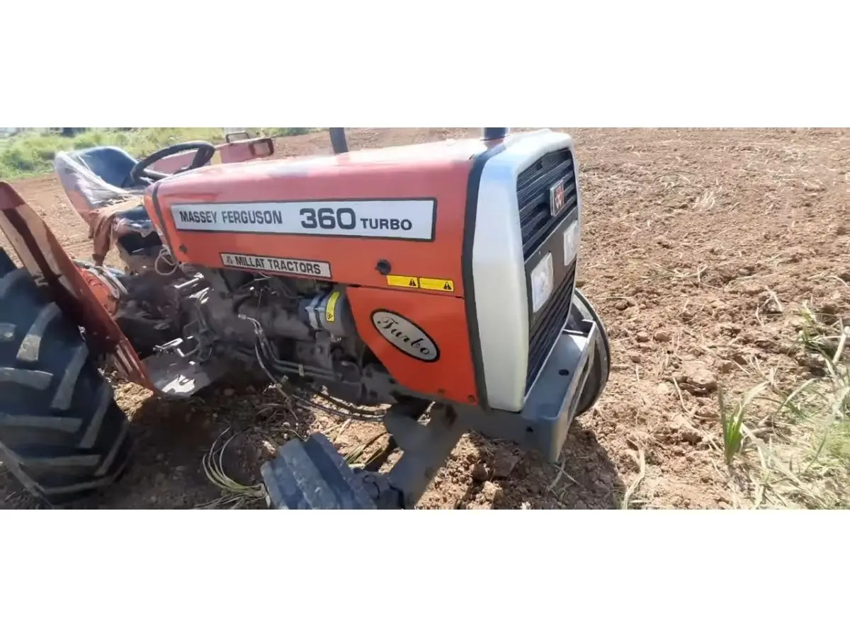 Affordable MF 360 with 2WD featuring 60HP Performance trusted by farmers in Cameroon - Image 4