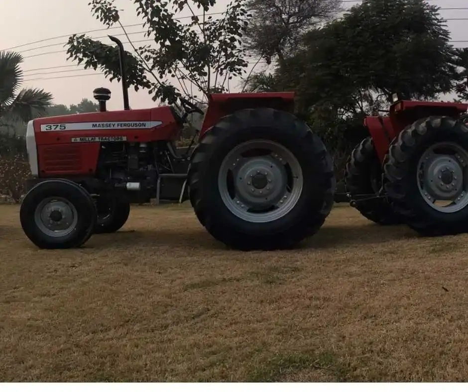 Brand new Massey Ferguson 375 engineered for easy handling and operation, compatible with disc plough and harrow - Image 3