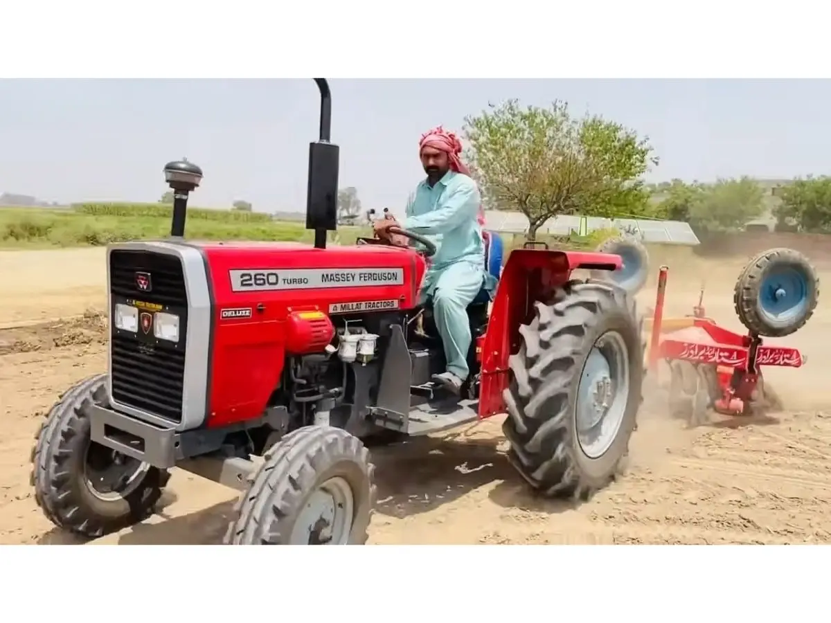 Turbocharged Massey Ferguson tractor MF 260 2WD 60 HP designed for Efficient PTO Work in Rural Fields for Nigerian Farmers - Image 2