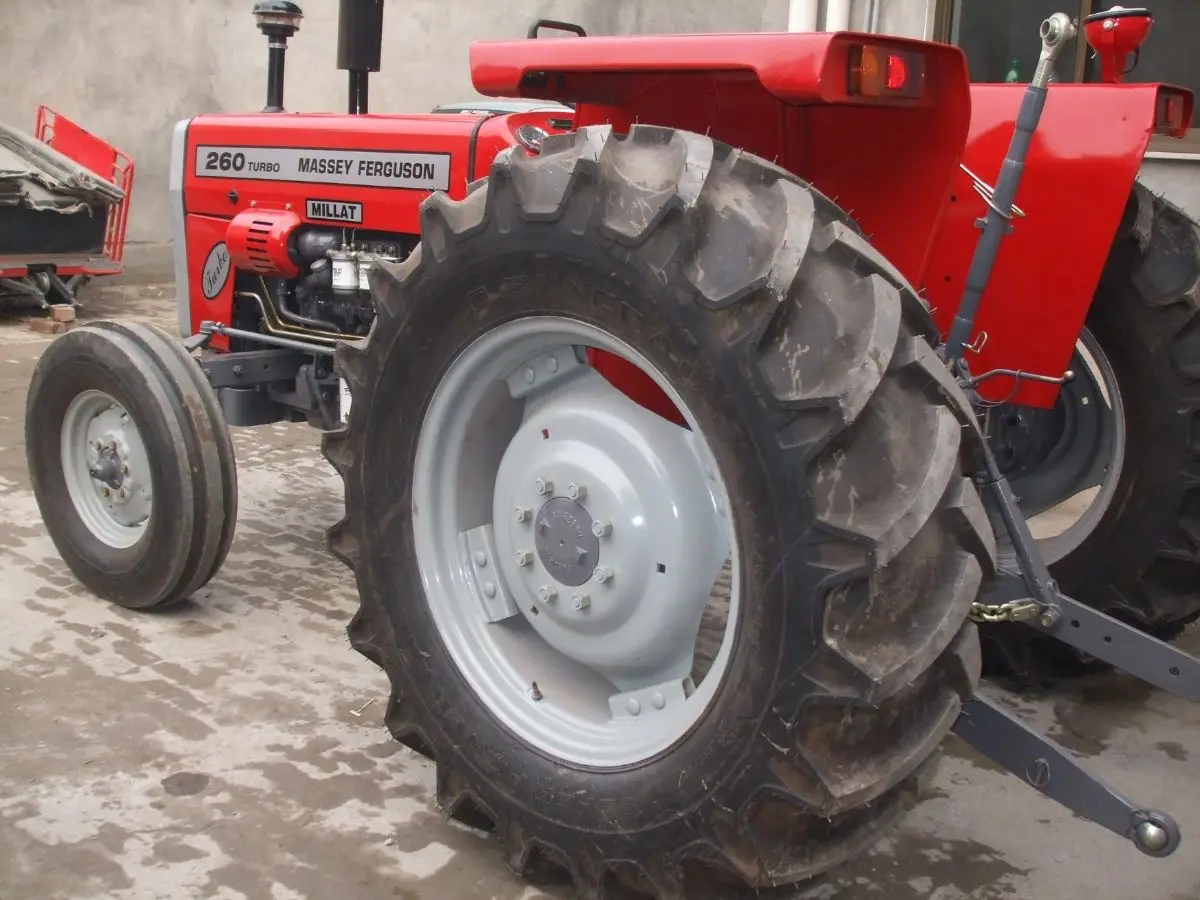 Reliable Massey Ferguson tractor MF 260 2WD 60 HP with Low Maintenance Mechanical Braking System for Export to African Countries