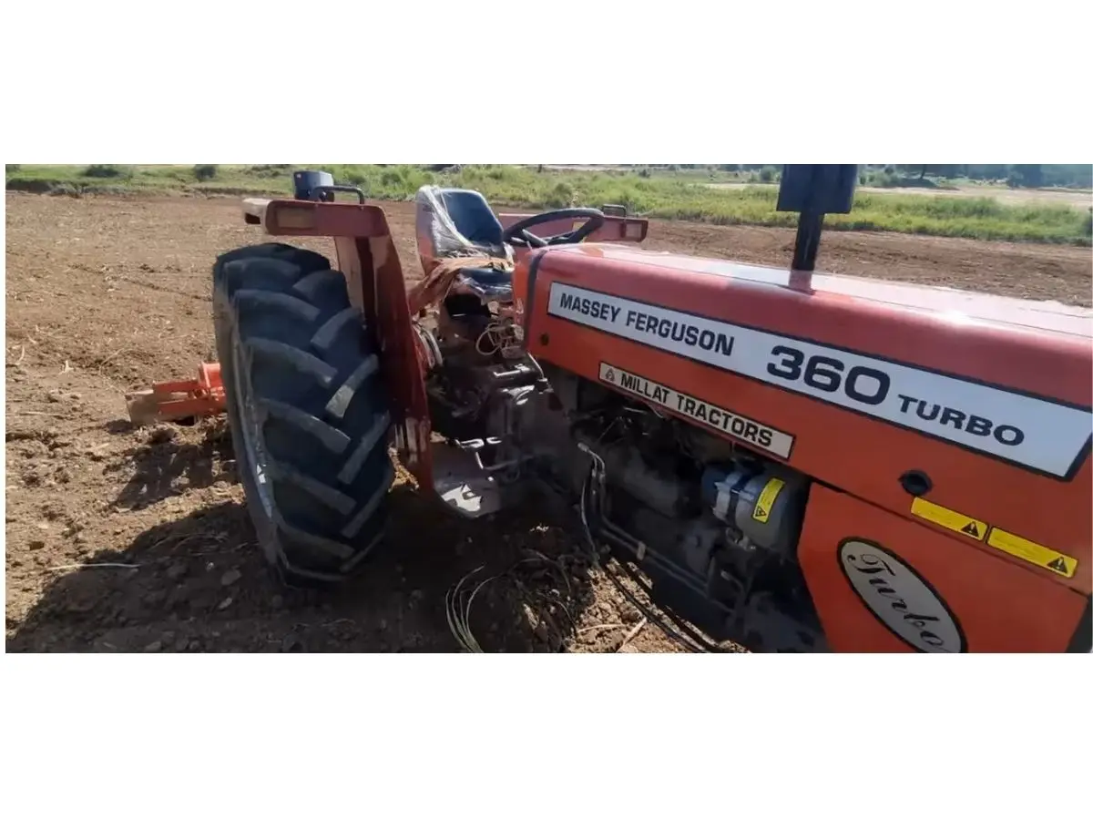 Affordable MF 360 with 2WD featuring 60HP Performance trusted by farmers in Cameroon - Image 5