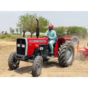 Heavy Duty Massey Ferguson tractor MF 260 2WD 60 HP equipped for Heavy Tillage and Cultivation Tasks for Kenyan Agricultural Se