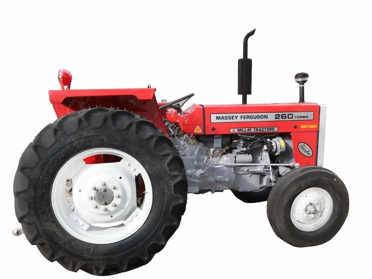 Reliable Massey Ferguson tractor MF 260 2WD 60 HP with Low Maintenance Mechanical Braking System for Nigerian Farmers - Image 3